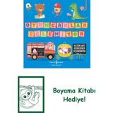 Oyuncaklar Eğleniyor + Boyama Kitabı