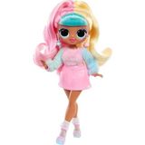 Oyuncakmatik Lol Surprise; Omg Sweet Nails Fashion Doll Candylicious Bebek - Renkli