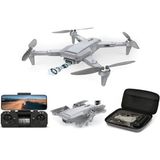 Oyuncakmatik Rc Quadcopter Katlanabilir Otomatik Dönüş Geri Takip Özellikli 4K Video Wifi Kamera Fpv Drone - Beyaz