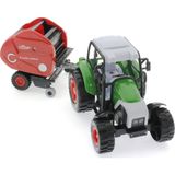 Oyuncakmatik Sürtmeli Die Cast Yeşil Traktörlü Biçerdöver
