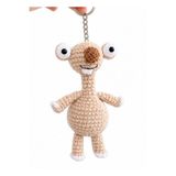 OYUNCAKPARK Maskot Buz Devri Sid Amigurumi Organik Anahtarlık Oyuncak