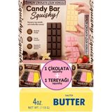 OYUNCAKSAHİLİ Çikolata Sukuşi ve Butter Tereyağı 2 Ürün Birden Trend Dumpling Slow Rising Gerçek Kokulu Chocolate Stres Viral Squishy Oyuncak