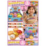 OYUNCAKSAHİLİ Çin Mantısı Dumpling Dev 5 Adet Birden Küçük Skuşi 5.5cm Çin Mantı Sürpriz Simli Squishy Stres Sukuşi 5liHarika Oyuncak Seti