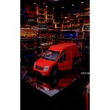 OYUNCAKSAHİLİ Ford Tourneo Connect Diecast Metal 11.5 cm Araba Koleksiyon Model Orijinal Kapılar Açılır Metalic Kırmızı