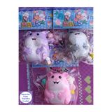 OYUNCAKSAHİLİ Hamster Fare Sukuşi Squishy 1 Adet Esnek Stres Oyuncakları Squıshy Sevimli Hemstır Skuşi