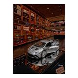 OYUNCAKSAHİLİ Lamborghini Aventador SVJ Roadster Diecast Metal 12x5cm Çekbırak Koleksiyon 1:36 Model Demir Lamborghını Araba