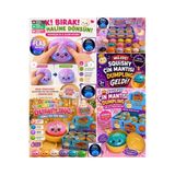 OYUNCAKSAHİLİ Mantı Simli Çin Mantısı Işıklı Sukuşi Büyük Boy Light Yeni Trend Dumpling Slow Rising Kutuda Stres Oyuncağı Squishy Sıkılabilir Oyuncak