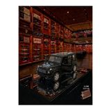 OYUNCAKSAHİLİ Mercedes Benz G500 V8 Kasa Model Jip 11.5cm Dıecast Koleksiyon Orjnal Metal Araba Kapıları Açılır Metalic Black G65 Model