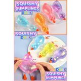 OYUNCAKSAHİLİ Sevimli Yatan Ördek Squishy Oyuncak 40cm Uzayabilen Sukuşi Maltöz Needoh Tarzı Yumuşak Kristal Pırıltılar Esnek Stres Oyuncağı Simli Skuşi