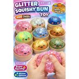 OYUNCAKSAHİLİ Skuşi Trend Stres Oyuncak Simli Renkli Taşıma Kutulu Çin Mantısı Squishy 1 Adet Simli Sukuşi Kutuda Dumpling