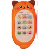 Oyuncakzade Eğitici Oyuncak Telefon Sesli Işıklı Melodili Ilk Yaş Öğretici Oyuncak Telefon