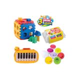 OyuncakZade Geometrik Yumurta Eşleme 12 Parça + Bultak Puzzle + ordek piano Eğitici Zeka Geliştirici Set