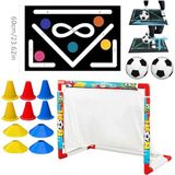 Oyuncakzade Minyatür Kale + 4 Duba +4 Çanak +Antrenman Halısı + 2 Mini Plastik Top Antrenman Set