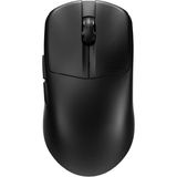 Oyuncu Baykuş Furycube G13 PRO Şarj Docklu Tri-mode RGB Kablosuz Oyuncu Mouse, PAW3311, BKN3533, 22K, 58g, Huano - Siyah