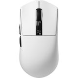 Oyuncu Baykuş Furycube G9 PRO Şarj Docklu Tri-mode RGB Ekranlı Kablosuz Oyuncu Mouse, PAW3311, BKN3533, 22K, 58g - Beyaz