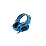 Oyuncu Gamer Gaming Kulaküstü Kulaklığı Mikrofonlu Pc Bilgisayar Telefon Uyumlu Mavi Uyumlu