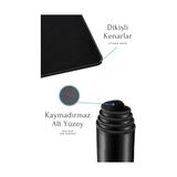 Oyuncu Gamer Mouse Pad,fare Altlığı,kenar Dikişli Masa Pedi,kaymaz Taban,ofis Tipi 90X40 cm x Large - Option-1 - 001-Renkli