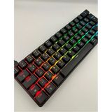 Oyuncu Klavyesi Rgb T60 Mekanik Klavye Siyah Renk Kırmızı Switch Uyumlu
