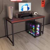Oyuncu Masası - Bilgisayar Masası - Gamer Masası - Gaming Masa 60X140 cm - Siyah-Kırmızı