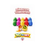 OYUNKAFASI 10 Adet Çatlayan Dinazor Yumurta-3 cm Suda Büyüyen Dinazor Yumurtası Oyuncak