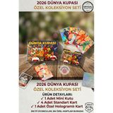 OYUNKAFASI 2026 Dünya Kupası Haydi Bizim Çocuklar Futbol Maç Kartı - 1 Mini Kutu (4 Kart + 1 Özel Hologramlı)