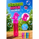 OYUNKAFASI Dizazor Köpük Baloncuk Oyuncağı Dinozor Kapaklı Köpük Oyuncak 1 Adet Karışık Renk
