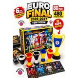 OYUNKAFASI Euro Final 2026-2027 Yeni Sezon Futbolcu Kartları – 80 Paket 480 Kart + Kupa Hediyeli Set