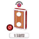 OYUNKAFASI İskambil 1 Adet Oyun Kağıdı Klasik Pişti Kağıdı Briç Batak 52 Oyun Kağıdı A-30 ( )