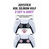 OYUNKAFASI Joystick Kol Silikon Koruyucu Kılıf ( PS4, PS5 ) Karışık Renk Gönderilir.