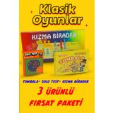 OYUNKAFASI Kızma Birader Tombala-Solo Test Yılbaşı Oyun Seti