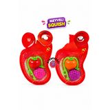 OYUNKAFASI Meyveli Squish Zıp Zıp Oyuncak 1 Paket 2 Adet Esnek Parmak Halkalı Squishy Oyuncak