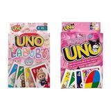 Oyunsal Labubu Uno ve Kuromi Uno Oyun Kartları 2'li Set - Çok Renkli