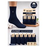 ÖZ ABT Erkek Çorap 6’lı Paket %80 Pamuk