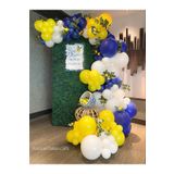 Öz-bal 50adet Fenerbahçe Fb Balon Parti Konsept Doğum Günü Sarı Beyaz Lacivert