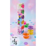 Öz-bal 6'lı Bardak Slime Seti Renk Renk Kutulu Jel Oyun Hamuru Stres Giderici Çocuk Oyuncağı