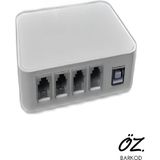Öz Barkod Arayan Numarayı Gösteren Cihaz C812 A | Sabit Hat Caller Id | Telefon Hat Ayırıcı - Gri