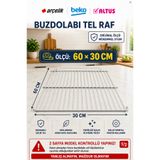 ÖZ BEYAZ EŞYA ALTUS-AL 355 Buzdolabı Tel Raf 60 × 30 cm(2.SAYFA MODEL KONTRL EDİNİZ)