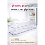 ÖZ BEYAZ EŞYA ALTUS _ALK 471 XI Buzdolabı Kapak Şişe Rafı (ORJİNAL Y.PARÇA)