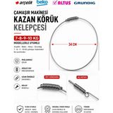 Öz Beyaz Eşya Altus - Uyumlu 7-8-9-10 kg Çamaşır Makinesi Körük Kelepçesi / Teli