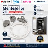 Öz Beyaz Eşya Arçelik 6381 - 6384 - 6385 Bulaşık Makinesi Kapı Menteşe Ipi 2 Adet