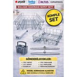 ÖZ BEYAZ EŞYA Arçelik 6381 HT BULAŞIK MAKİNASI ALT VE ÜST SEPET