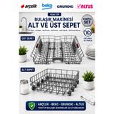 ÖZ BEYAZ EŞYA Arçelik AB 280 SHD BULAŞIK MAKİNESİ ÜST SEPET +ALT SEPET TAKIM