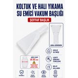 Öz Beyaz Eşya Arçelik - Beko - Altus - Grundig Uyumlu Halı Koltuk Yıkama Su Emici Başlığı (35 Mm)