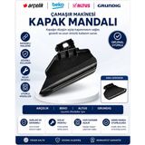 Öz Beyaz Eşya Arçelik Çamaşır Makinesi Kapak Kilit Tutamağı Siyah Renk