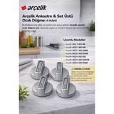 Öz Beyaz Eşya Arçelik - Ocd K 651 Dwyb Ankastre Ocak Set Üstü Düğme (4 Adet) (Orijinal Yd Parça)
