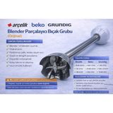 ÖZ BEYAZ EŞYA Arçelik RHB-6050 Blender Parçalayıcı Bıçak Grubu (Beyaz Orjinal Y.parça)