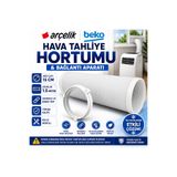 Öz Beyaz Eşya Arçelik Uyumlu Mobil Klima Hava Tahliye Hortumu & Bağlantı Aparatı