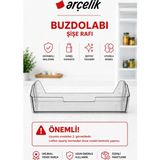 Öz Beyaz Eşya _arçelik_arçelik 5236 Nhg Buzdolabı Şişe Rafı Şişe Rafı 59X10X11.5CM Arkası Yarım (Orijinal Y.parça)