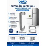 Öz Beyaz Eşya Beko - Buzdolabı Kapı Tutamağı Yedek Parça Gri