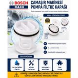 Öz Beyaz Eşya Bosch Maxx Çamaşır Makinesi Gider Filtresi Kapağı